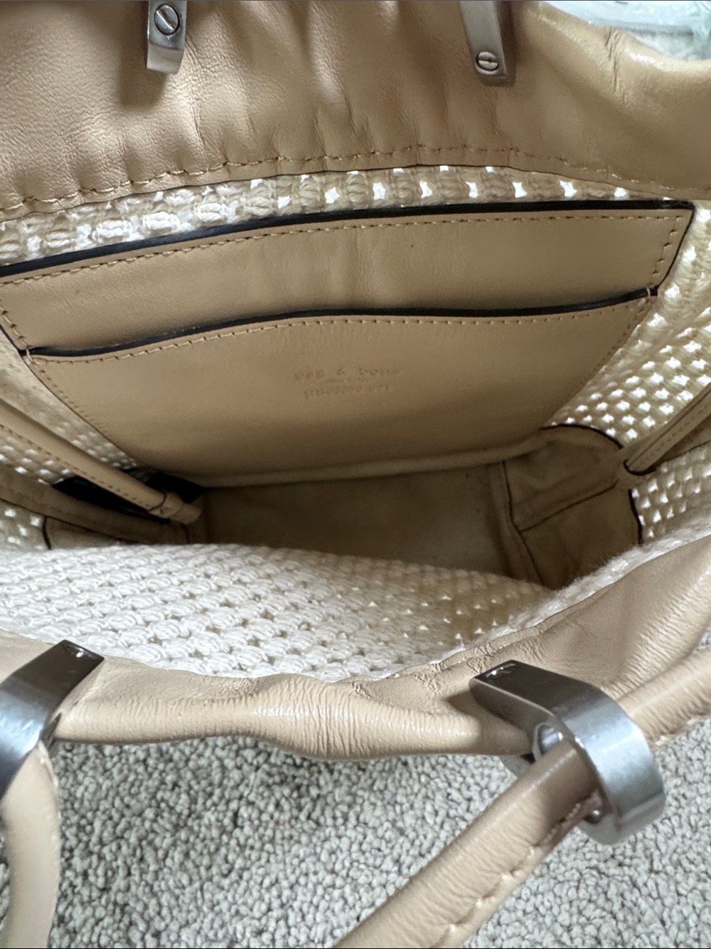 Rag and Bone Summer Dayton Drawstring bag - Picture 5 of 5